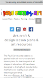 Mobile Screenshot of paulcarneyarts.com